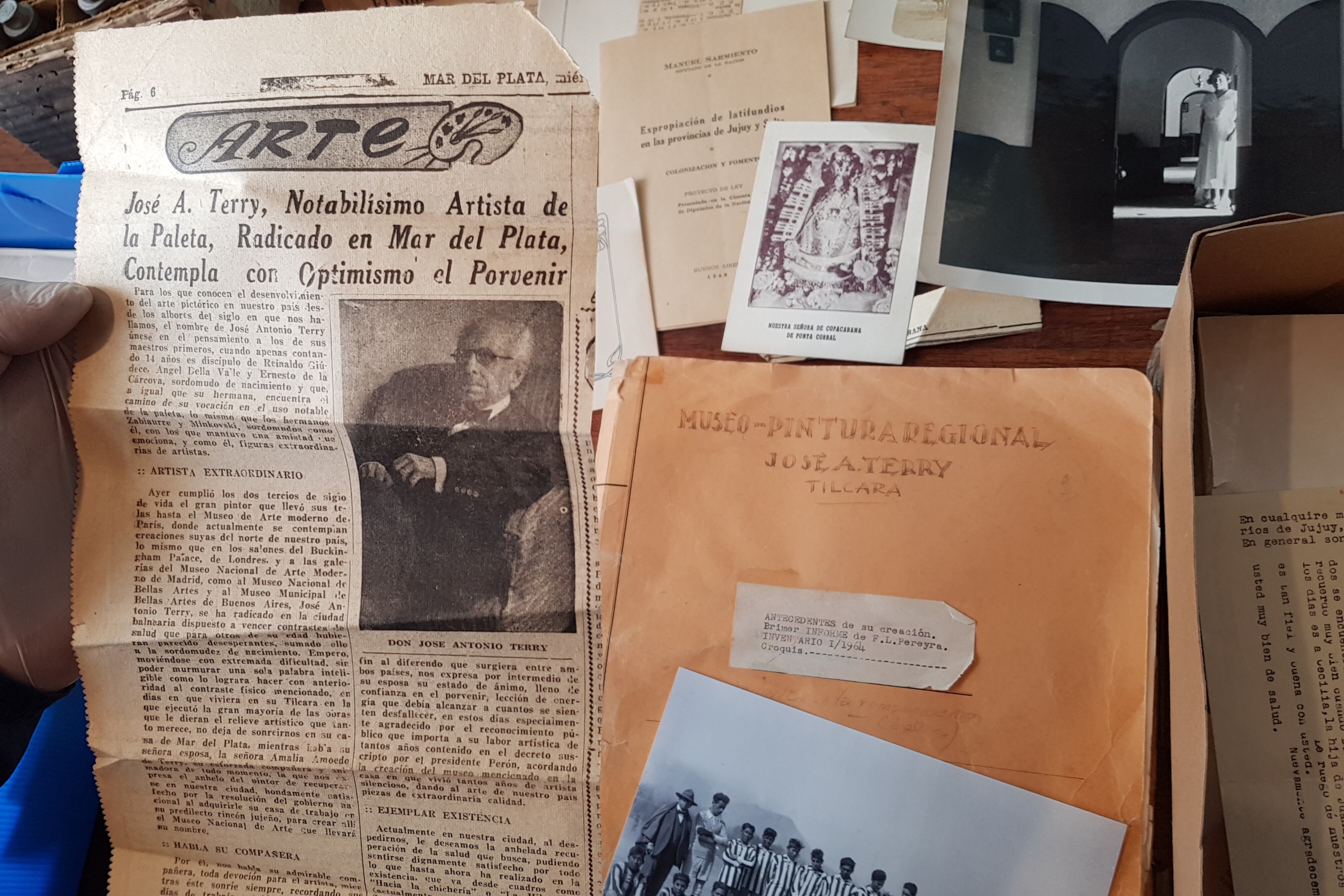 Artículo del diario La Mañana, de Mar del Plata, 1953