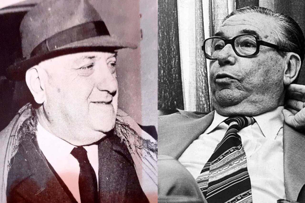 Antonio Vespucio Liberti y Alberto José Armando marcaron una época del fútbol local, como dirigentes.