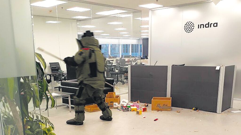 La empresa Indra es la encargada de hacer el escrutinio provisorio.