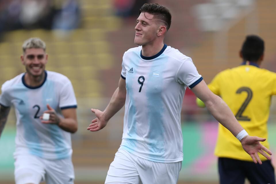 Adolfo Gaich, goleador del equipode Batista.