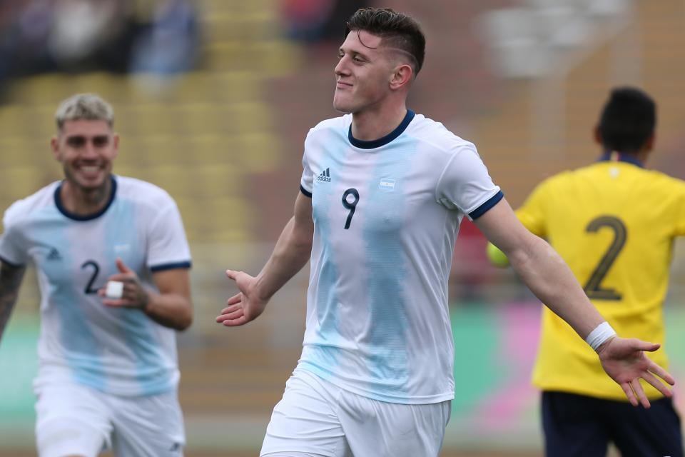 Adolfo Gaich, goleador del equipode Batista.