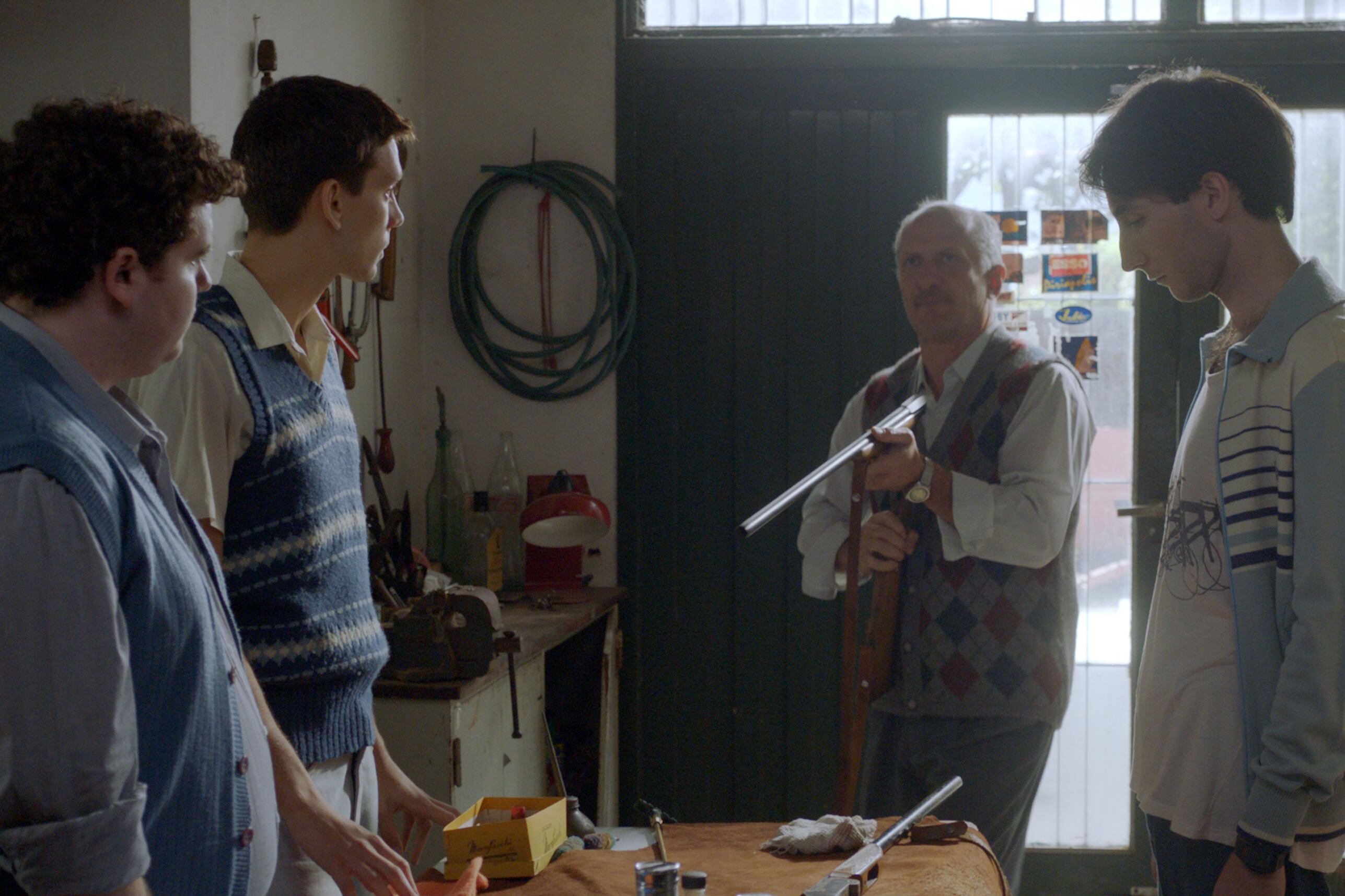 No hay nada demasiado chirriante en el film; apenas algún momento ligeramente pasado de tono.