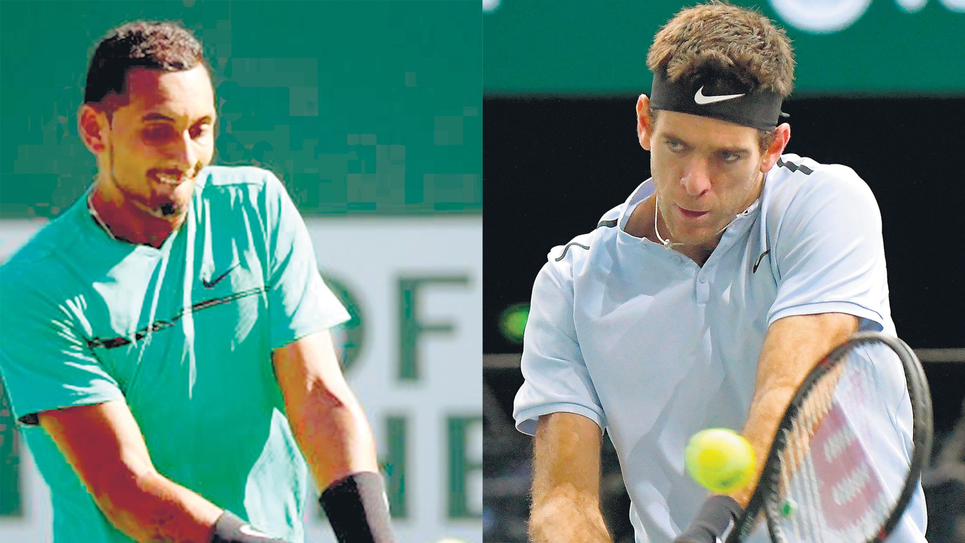 Kyrgios y Del Potro animarán el encuentro desde las 20 en el Luna Park.