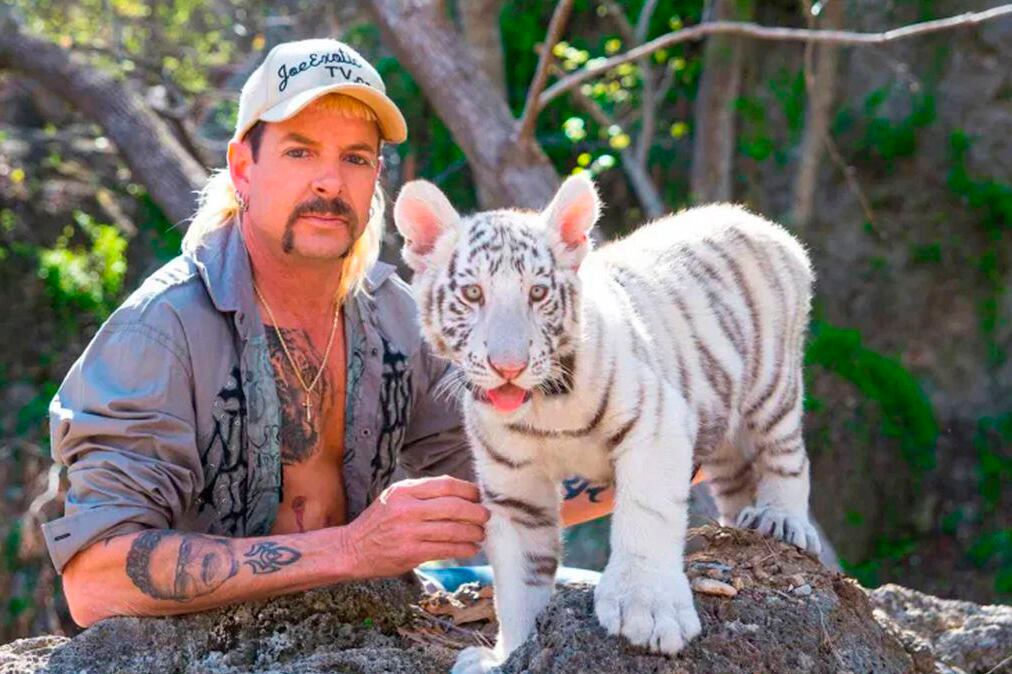 Joe Exotic en su zoo