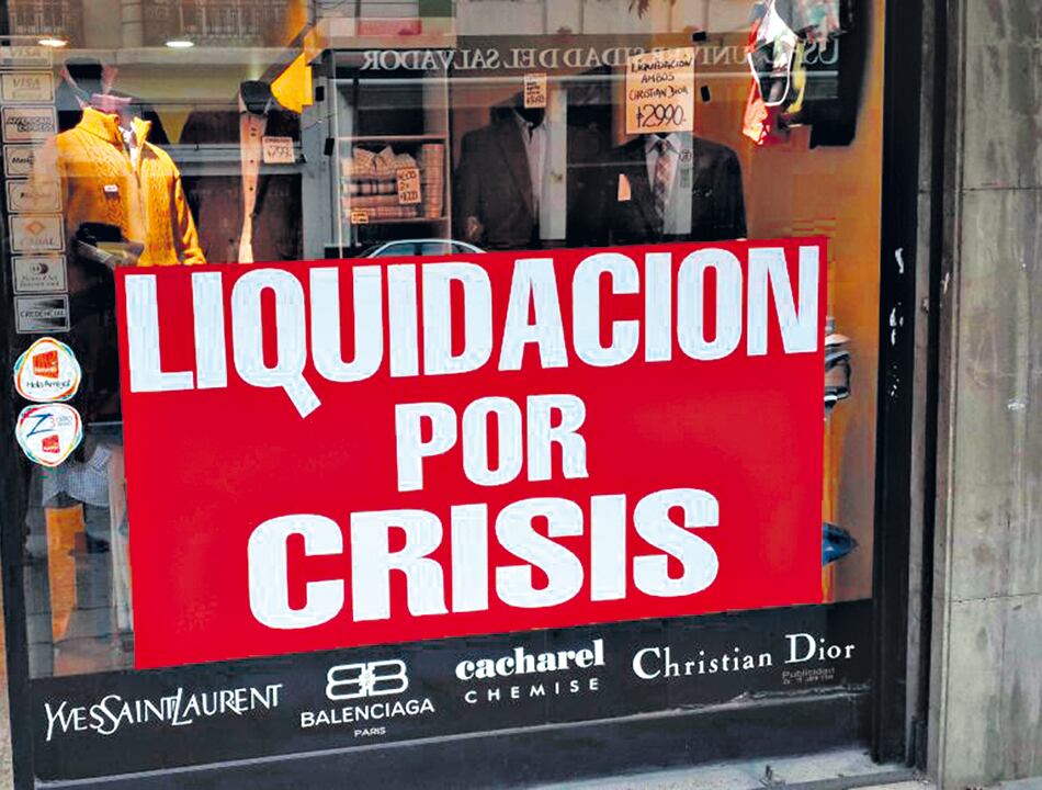 Los pequeños y medianos comercios no logran recuperarse.