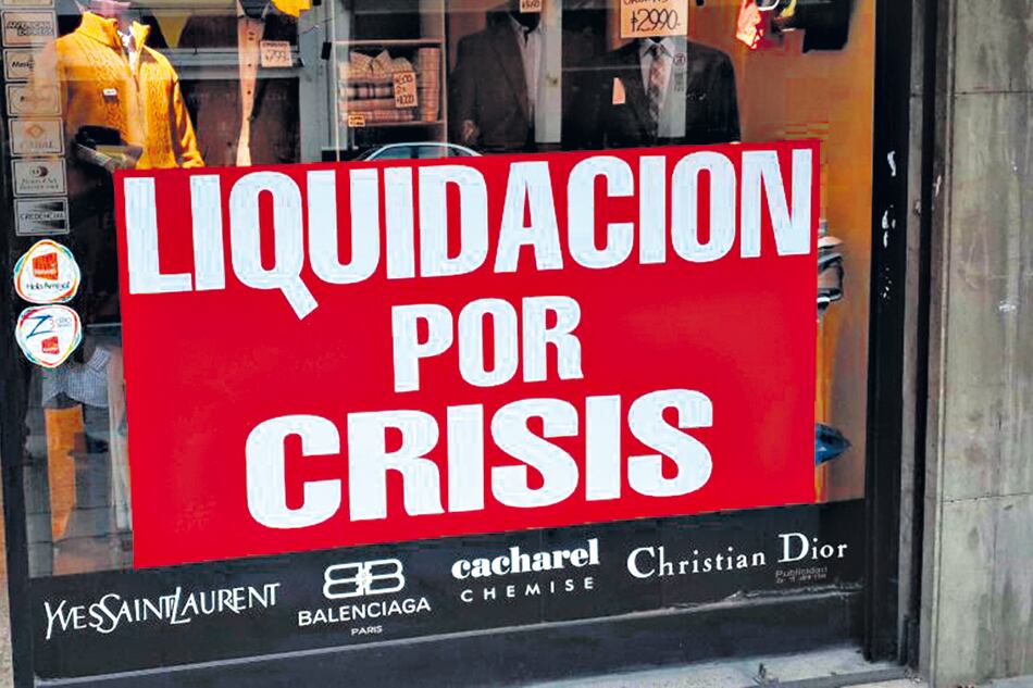 Los pequeños y medianos comercios no logran recuperarse.