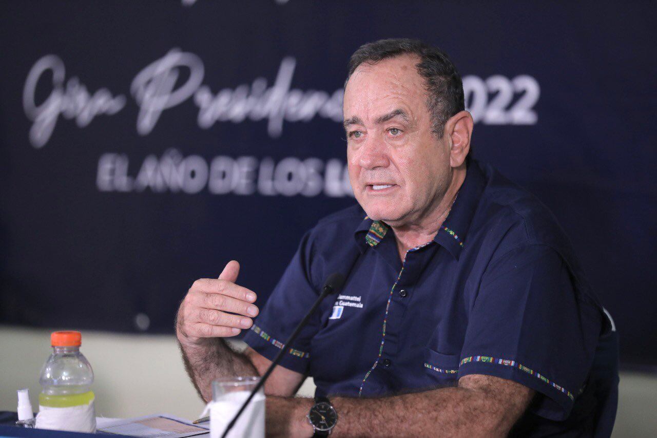 El presidente de Guatemala, Alejandro Giammattei / @DrGiammattei