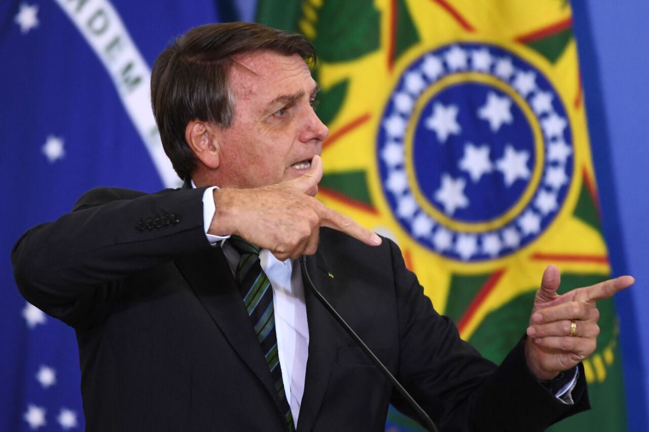 Jair Bolsonaro, presidente de Brasil .