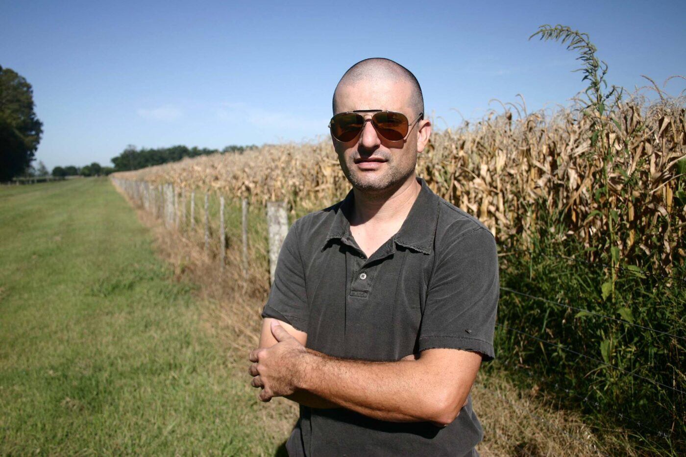 Javier Pelourson, remisero de Pergamino y hacedor de lluvia.