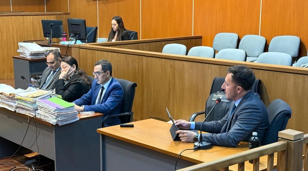 Pedro Arancibia, en su alegato