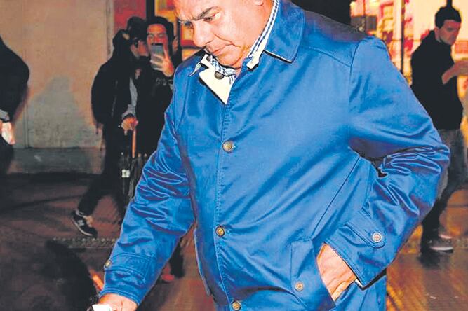 Claudio Tapia, en España. “No me reuní con nadie”, dijo sobre Baredes.