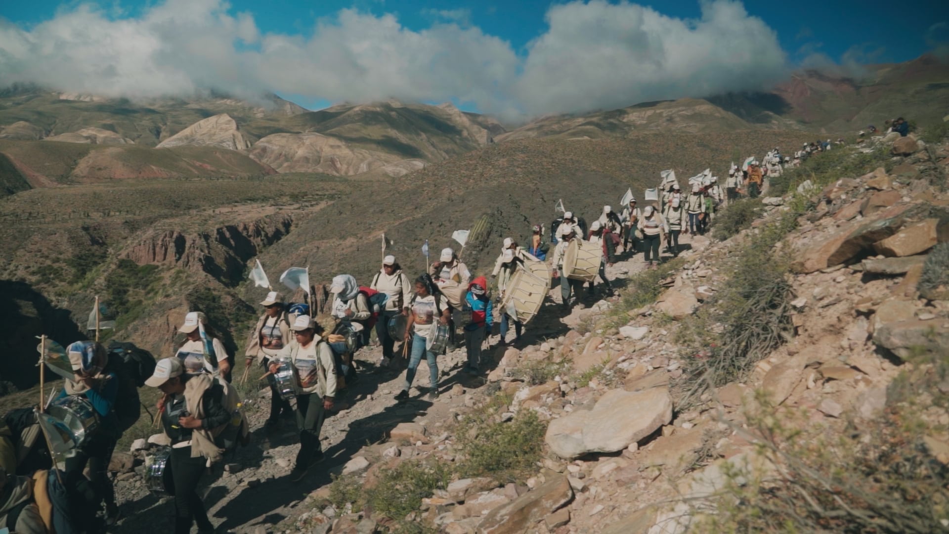 Fotograma de Hermanas del viento, corto de Julia Carrizo. 