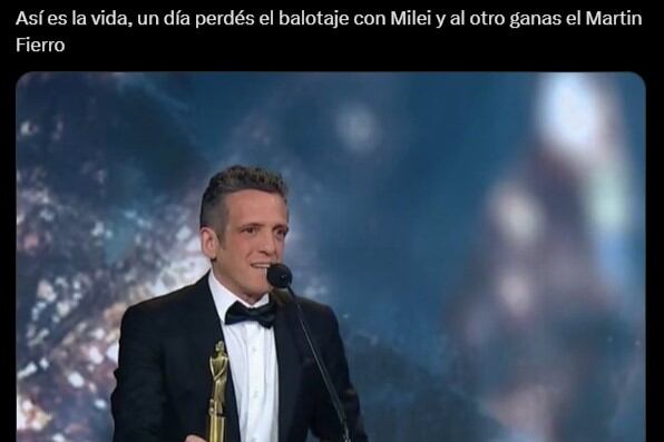 Premios Martín Fierro 2024: los mejores memes que se hicieron virales en las redes
