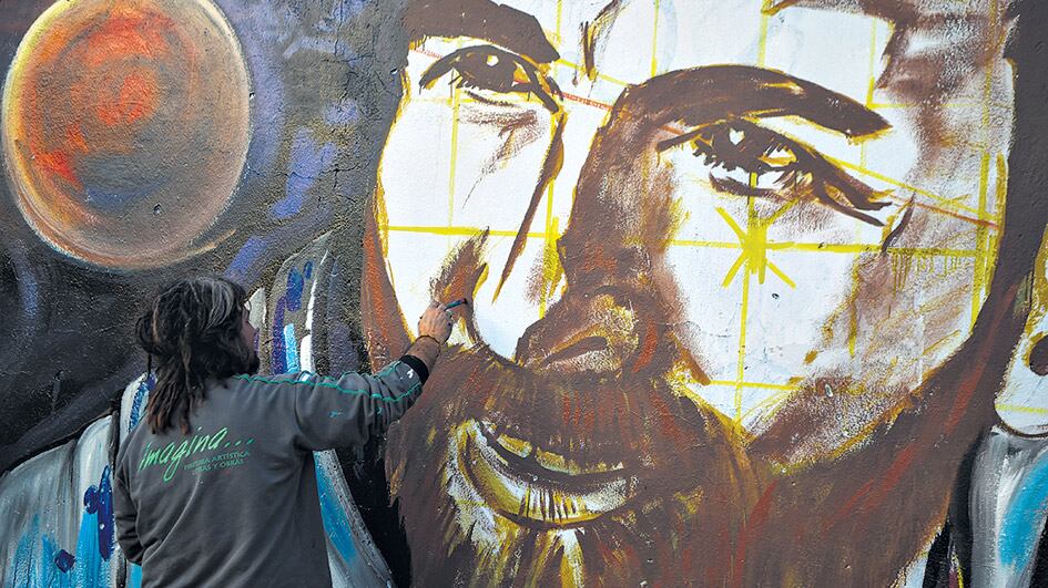 La ciudad, más que nunca, estuvo a merced de la messimanía.