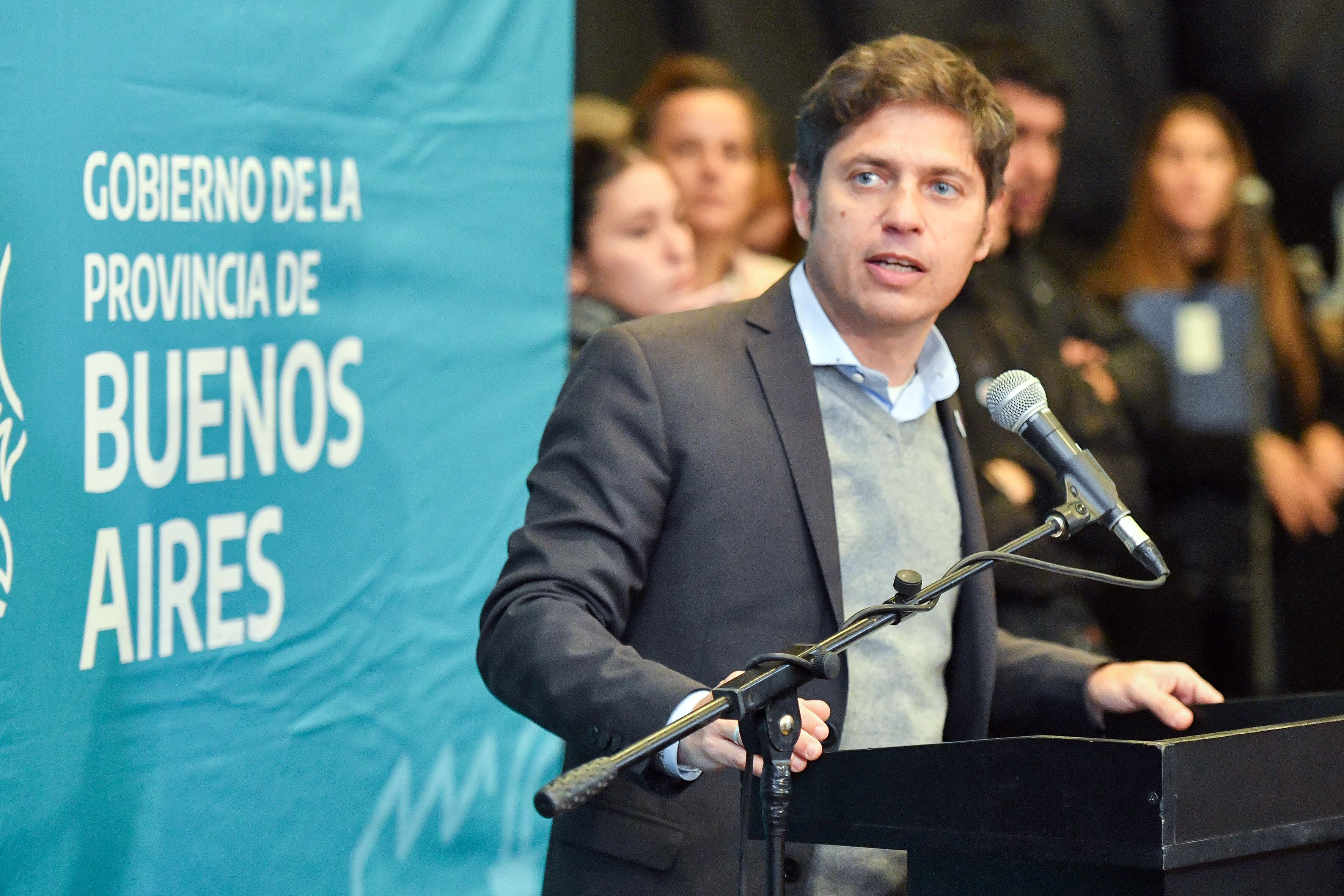 Axel Kicillof apuntó contra el modelo económico libertario.