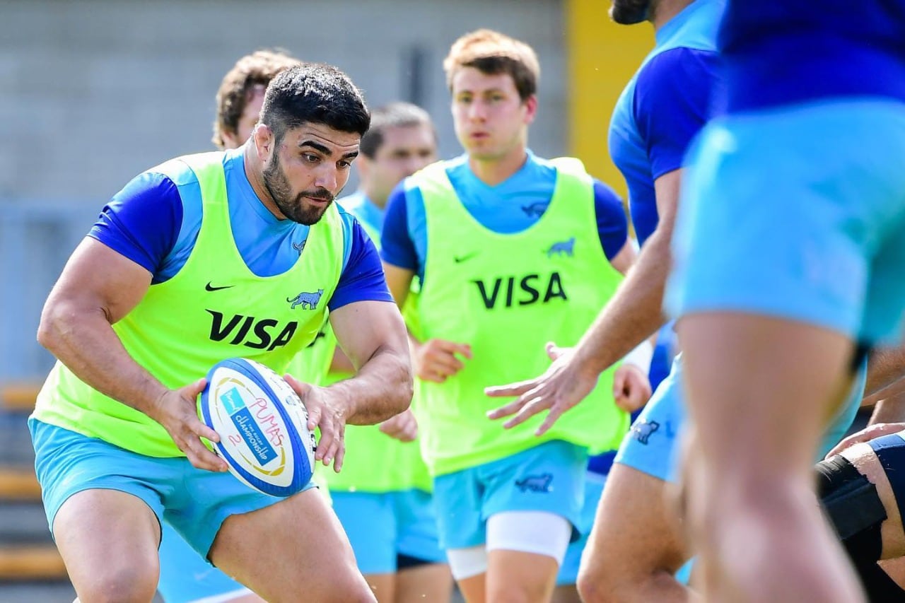 Los Pumas se entrenaron en el Leichhartd Oval de Sidney.