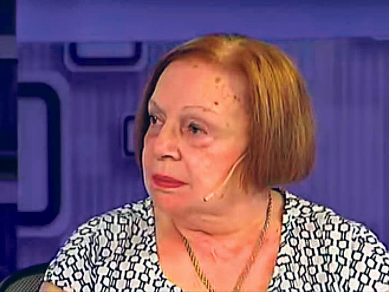 La ex enfermera del Hospital Posadas Gladys Cuervo.