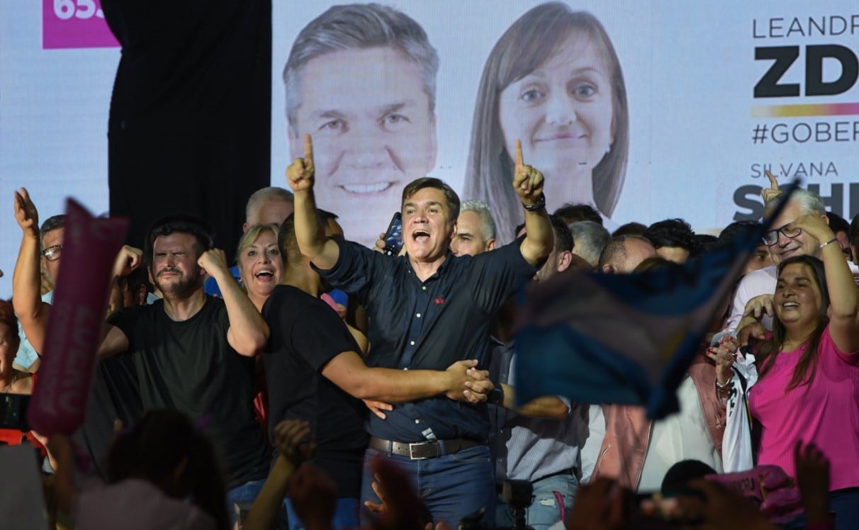 Leandro Zdero se impuso en primera vuelta y es el gobernador electo de Chaco.