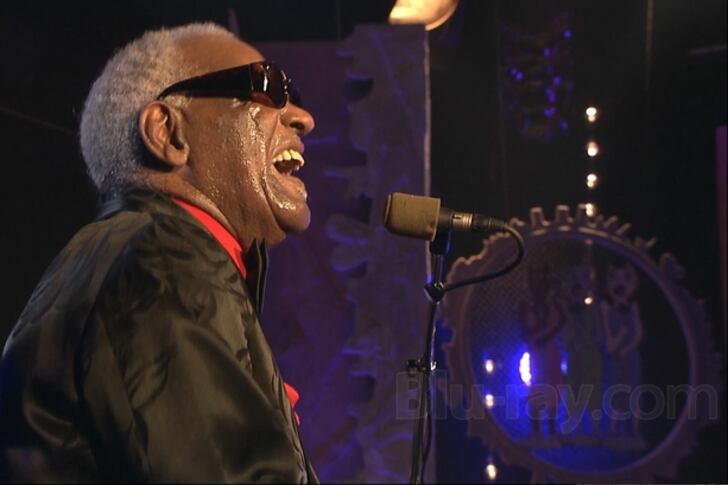 Ray Charles brindó un show memorable en 1997.