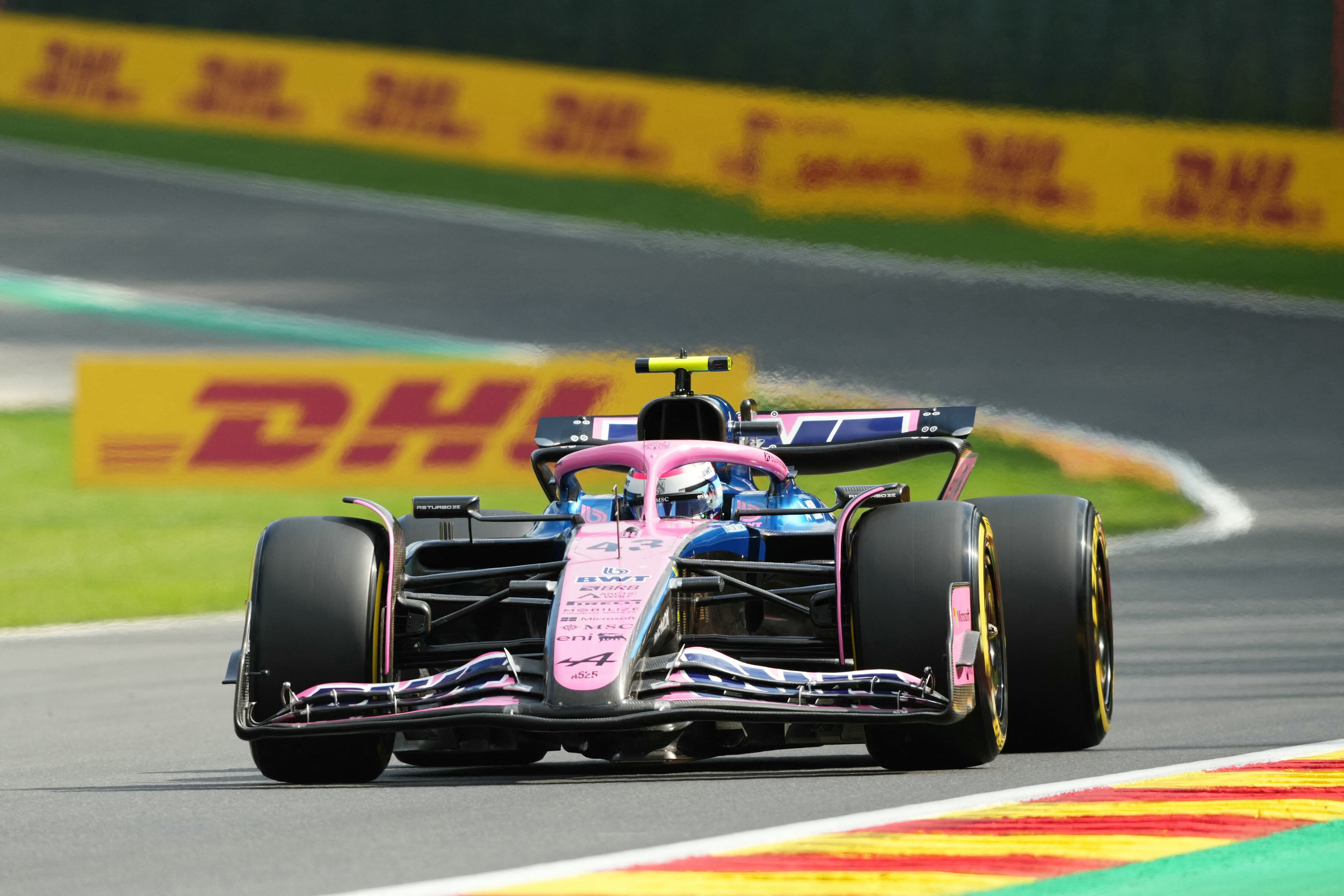 Colapinto no le encontró la vuelta al agarre del Alpine