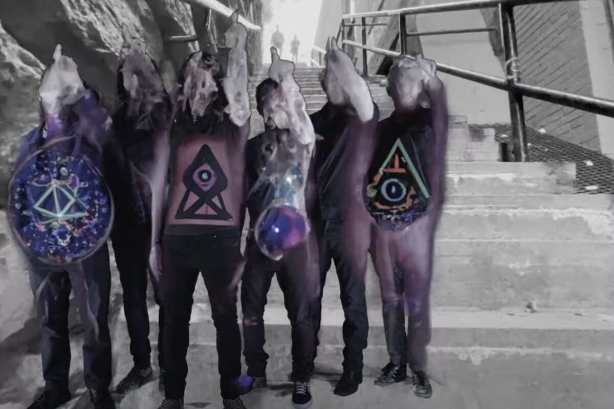 El video musical fue dirigido por el artista multimedia Tony Oursler. Imagen: Foo Fighters/Youtube.