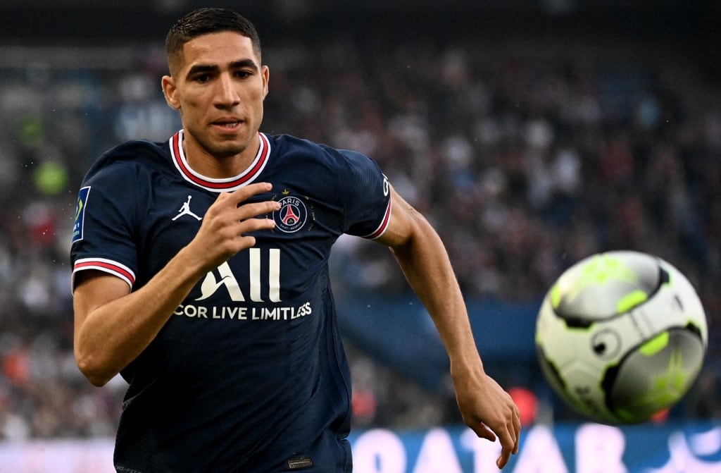 El lateral Achraf Hakimi, en la mira de la Justicia francesa. (Foto: AFP)
