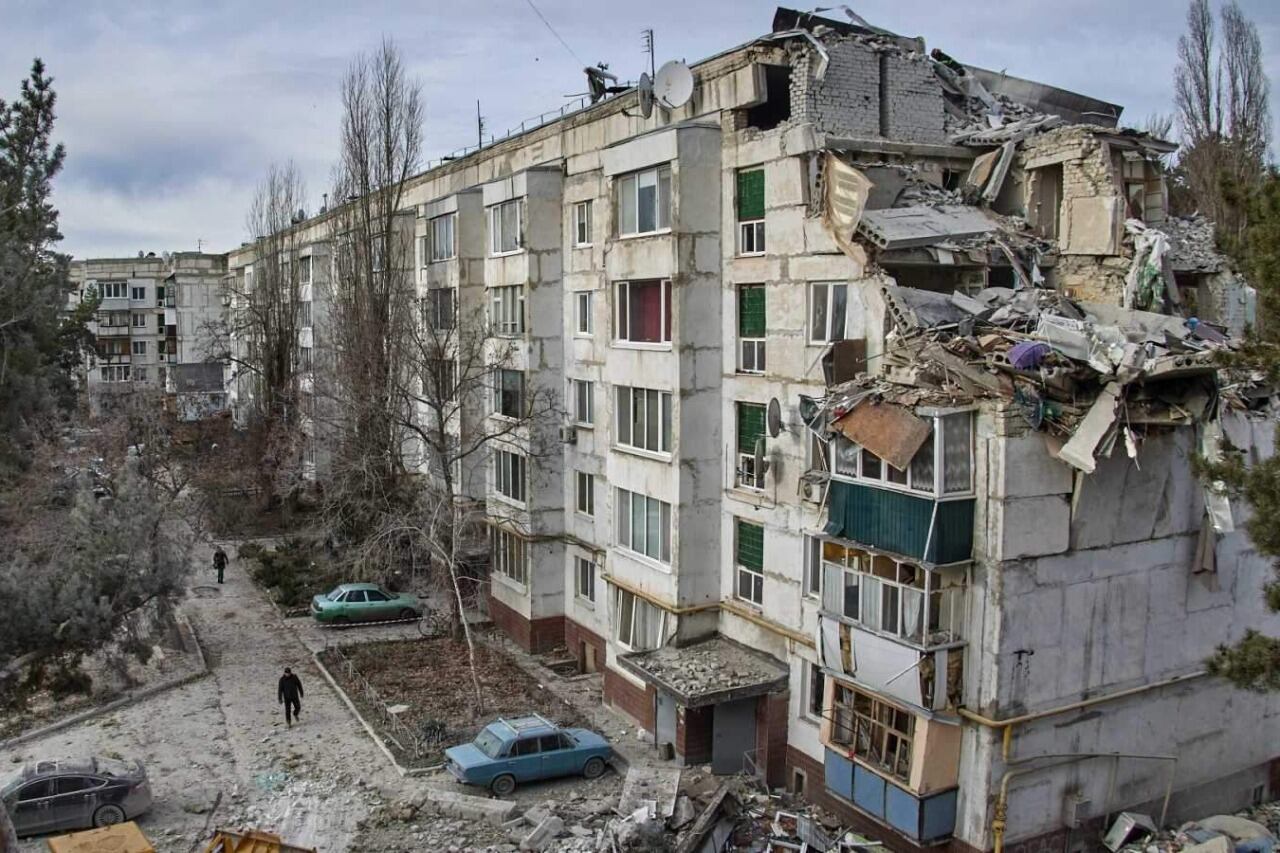 Los bombardes rusos continúan en la región de Donetsk.