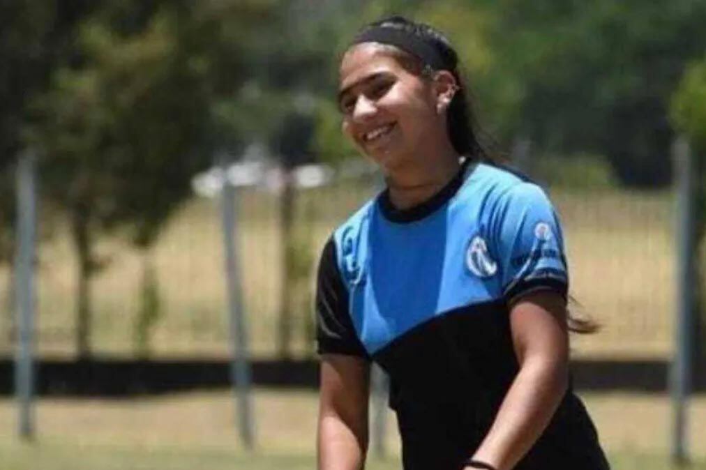 Giuliana Gómez, jugadora de Argentino de Merlo.