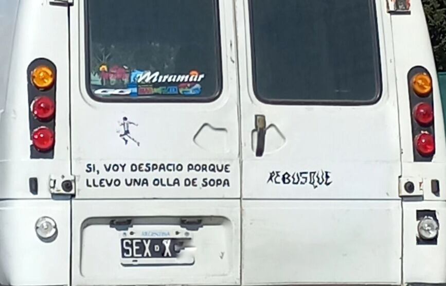 Despacio, sopa a bordo, por @lorettalgi.