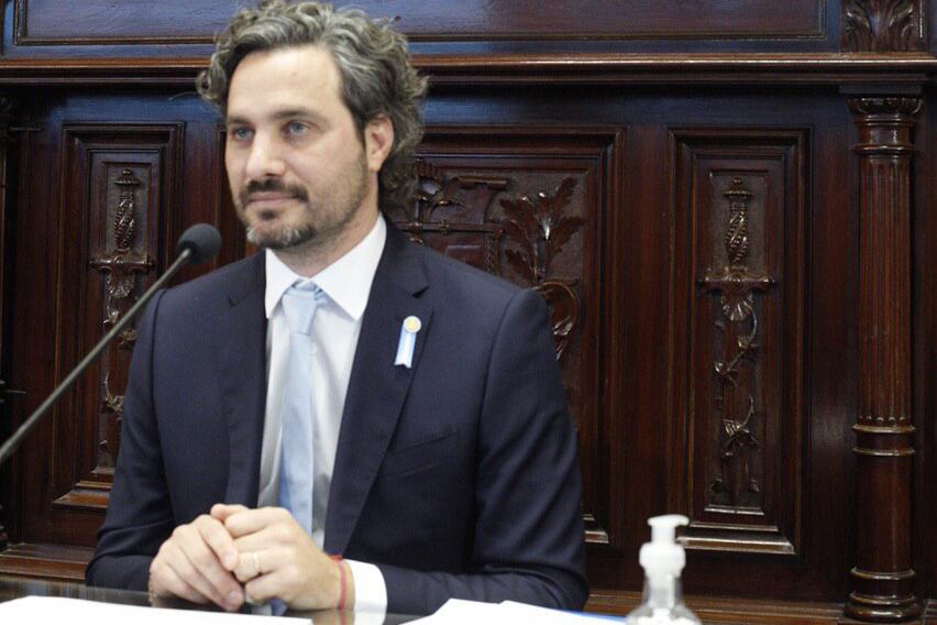 Santiago Cafiero, elevó su informe escrito al Senado en el marco de la sesión informativa especial prevista para este jueves a las 14 horas.