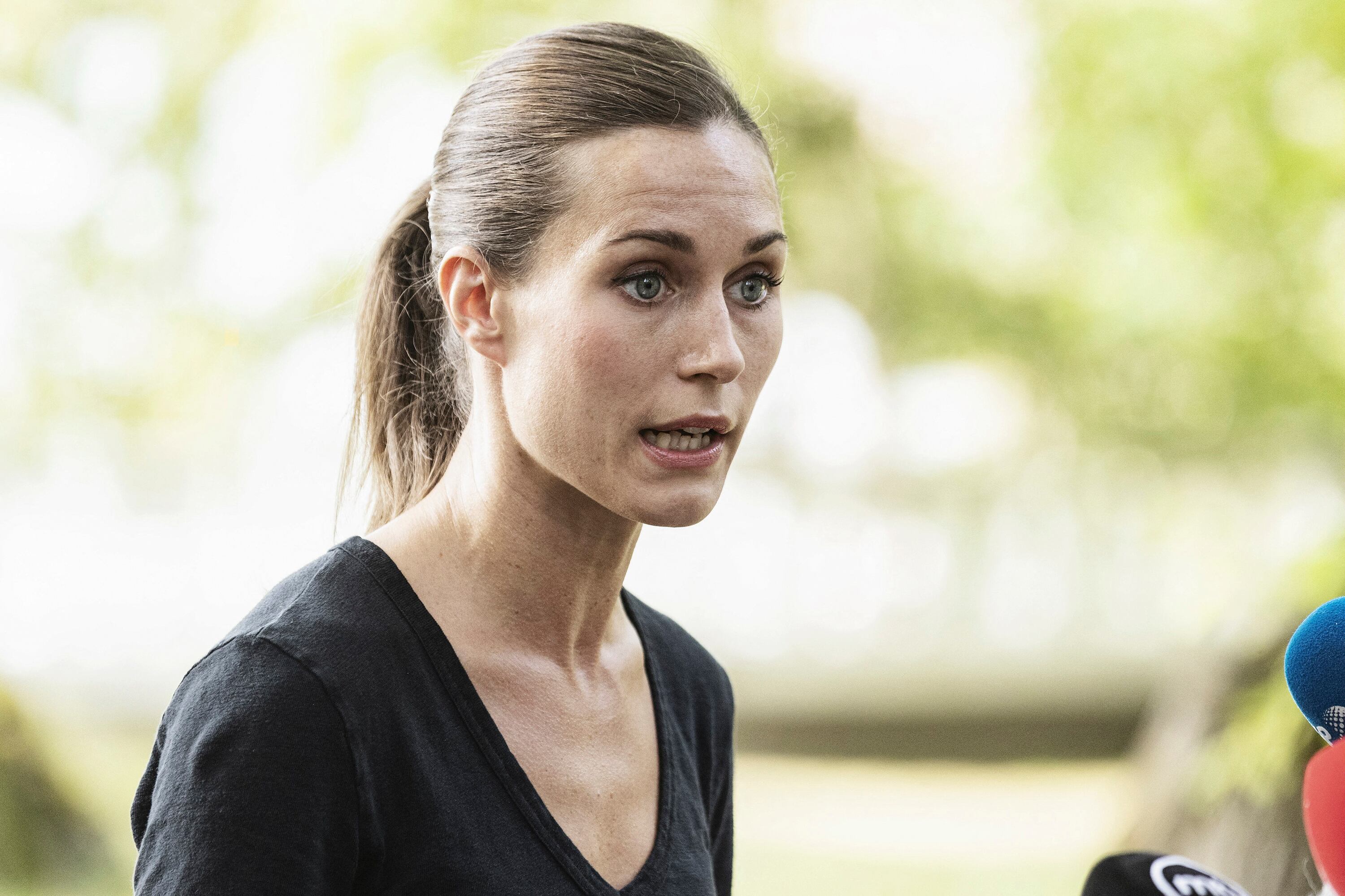Sanna Marin, primera ministra de Finlandia.