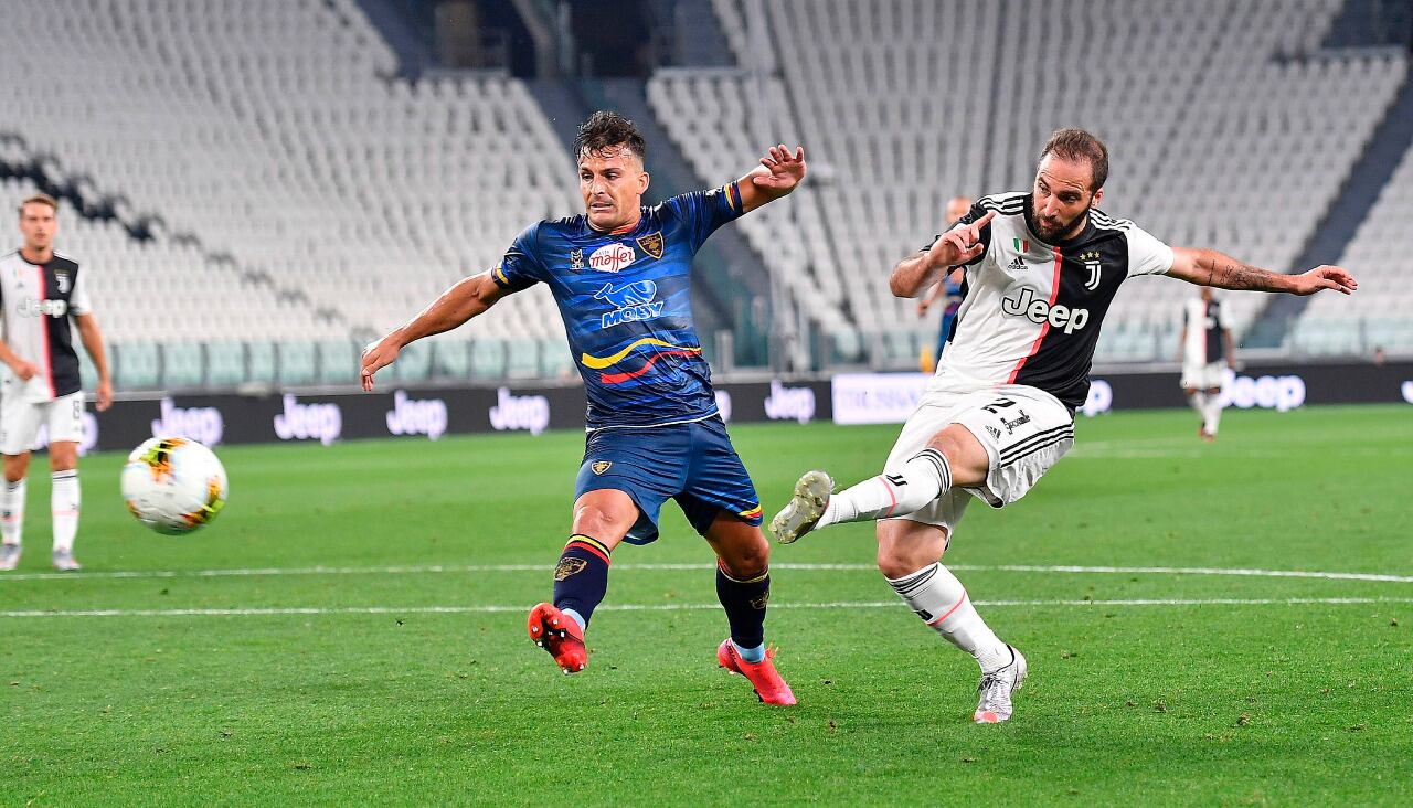 En su retorno a las canchas, Higuaín clavó el tercero para la Juve.