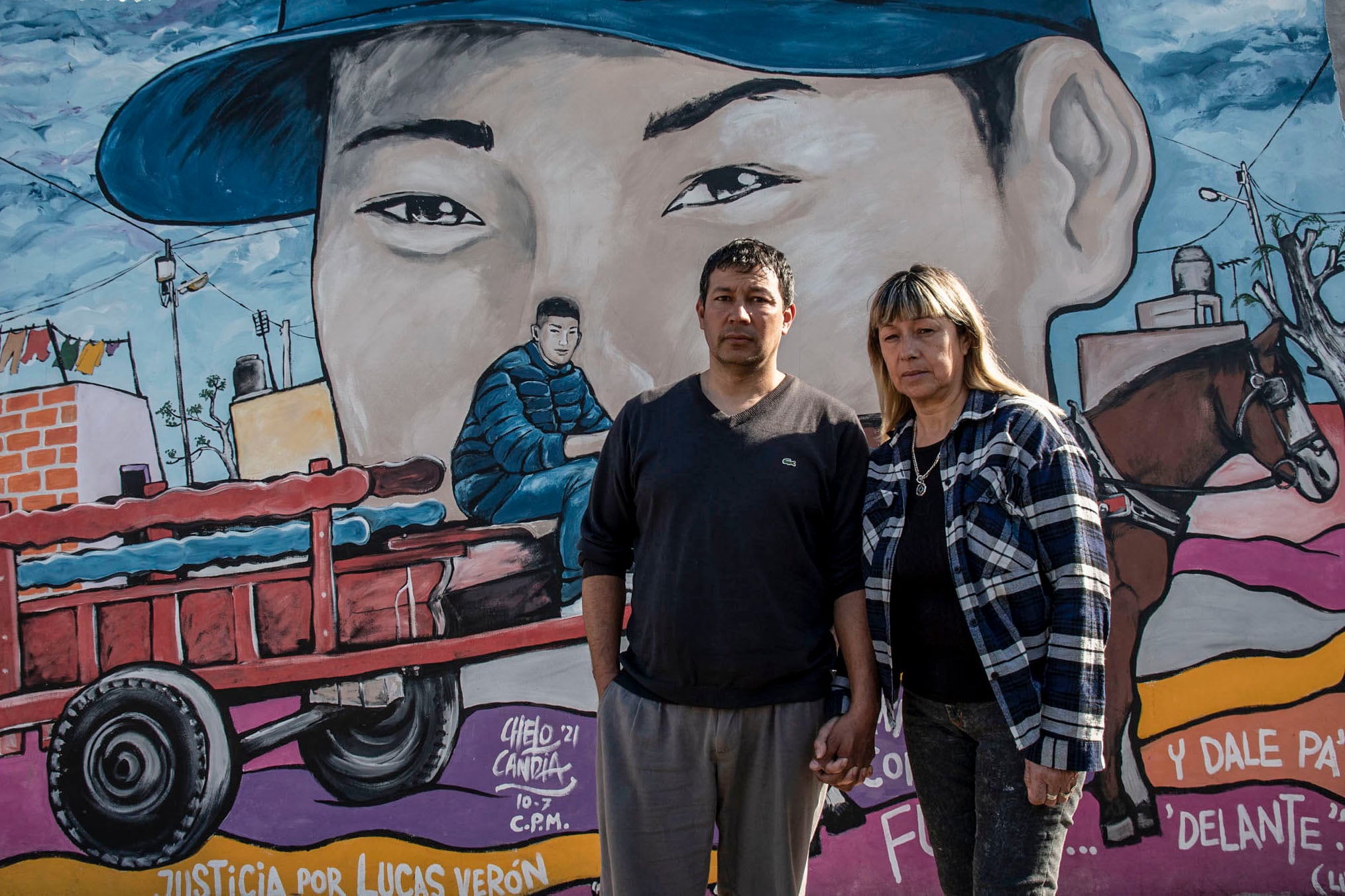 Cristian y Graciela, padre y madre de Lucas, siguen con su lucha.
