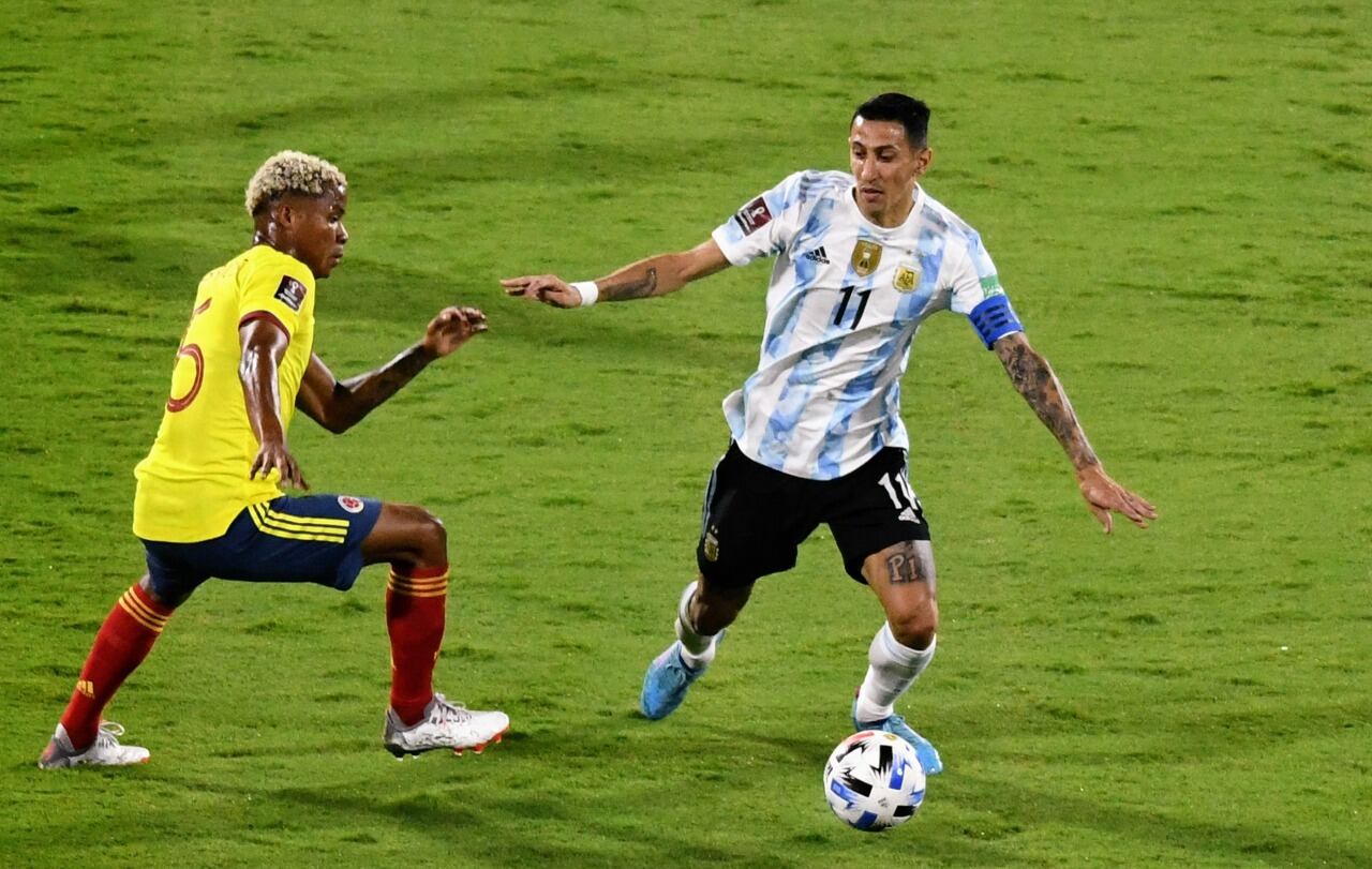 Di María, uno de los puntos altos del equipo de Scaloni.