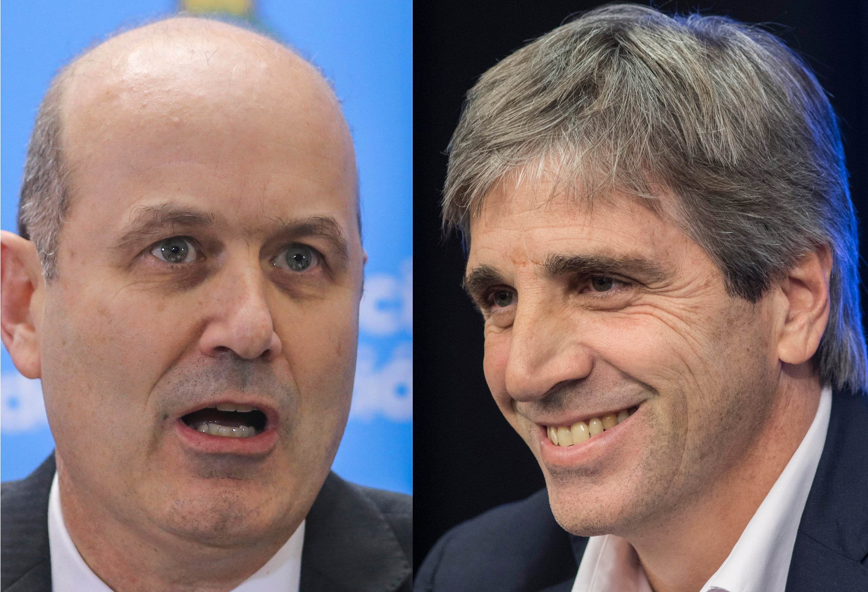 Federico Sturzenegger y Luis Caputo.