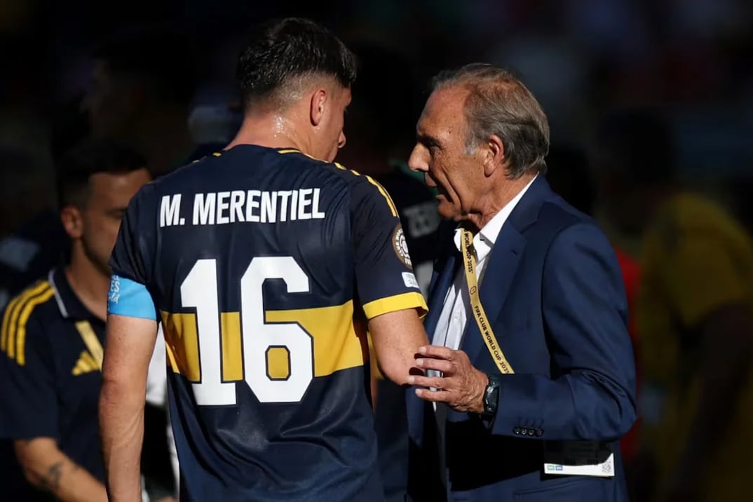 Hubo acuerdo entre Merentiel y Russo y el delantero volverá a la titularidad
