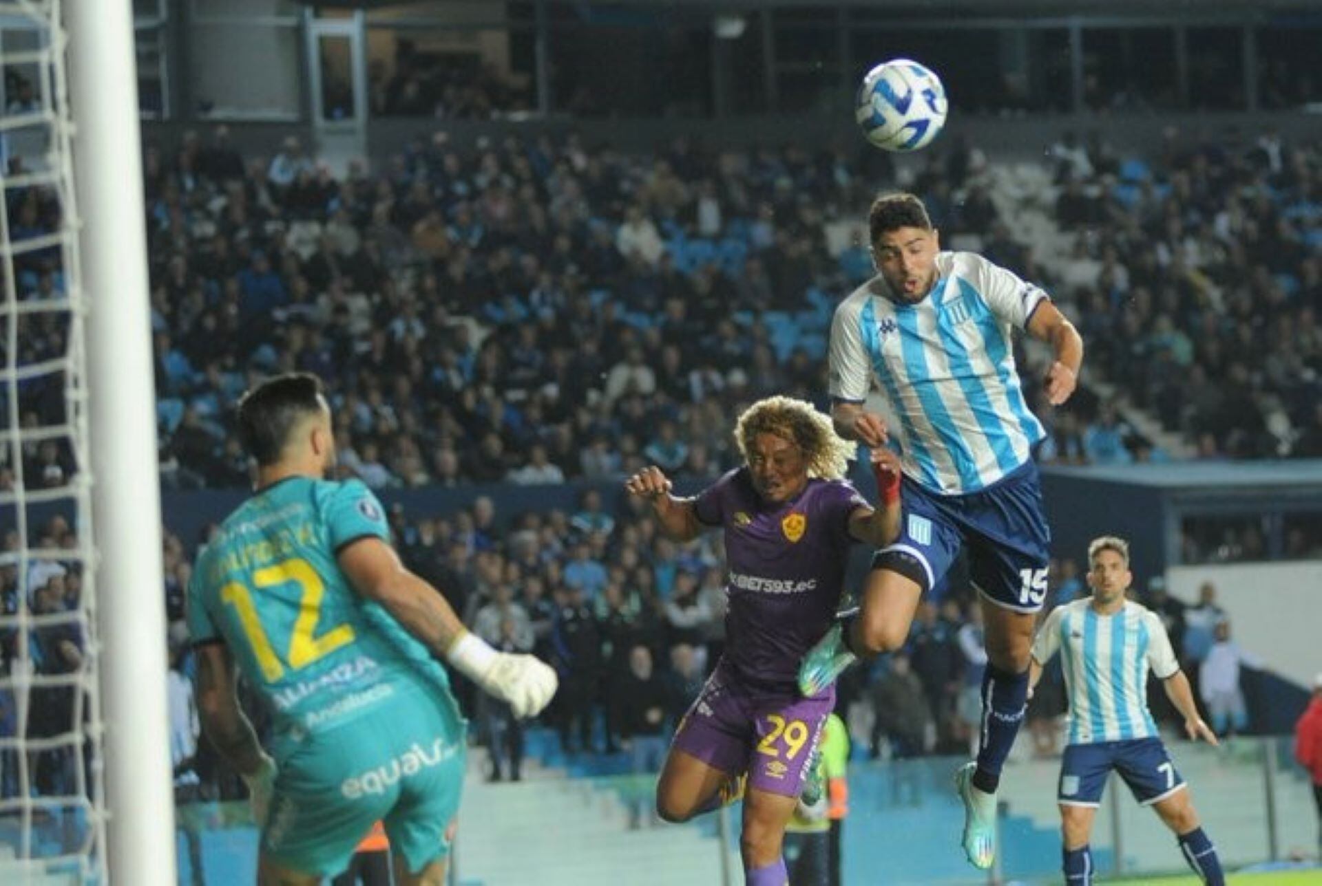 Racing va por la putan de su grupo en la Libertadores. Imagen: Racing Club