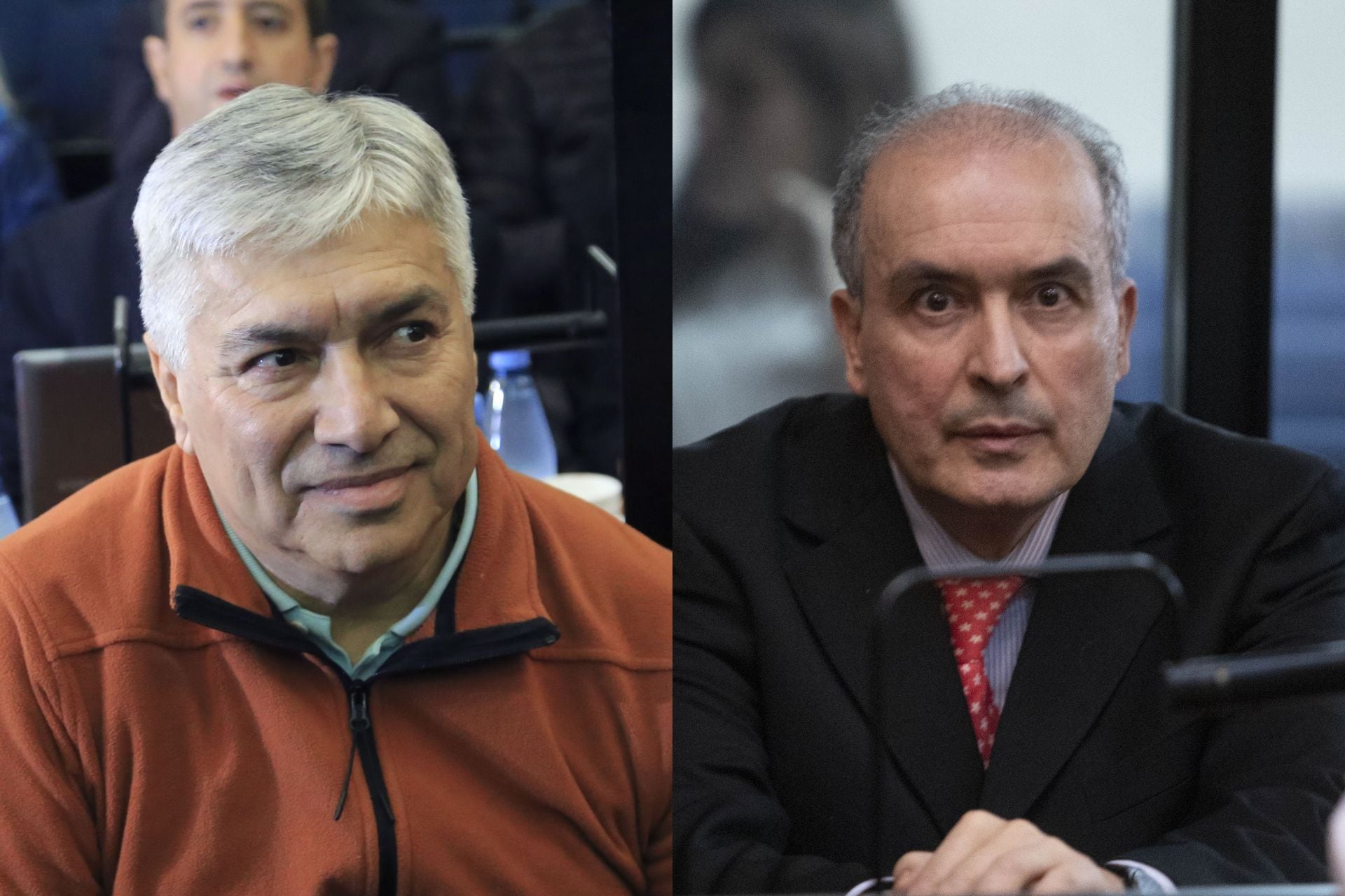 Lázaro Báez y José López, dos de los condenados en la Causa Vialidad