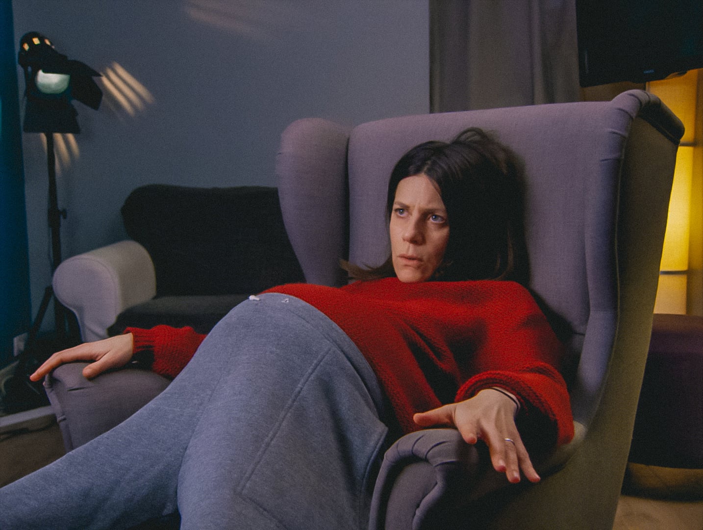 Marina Foïs, desbordada 