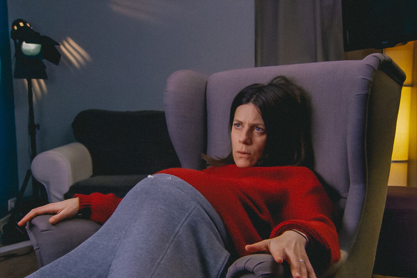 Marina Foïs, desbordada