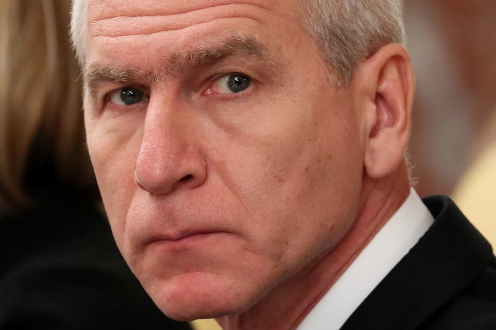 El Ministro de Deportes de Rusia, Oleg Matytsin. 