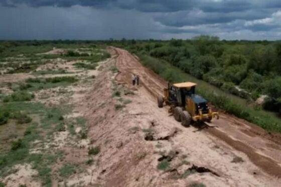 Defensas en el Pilcomayo