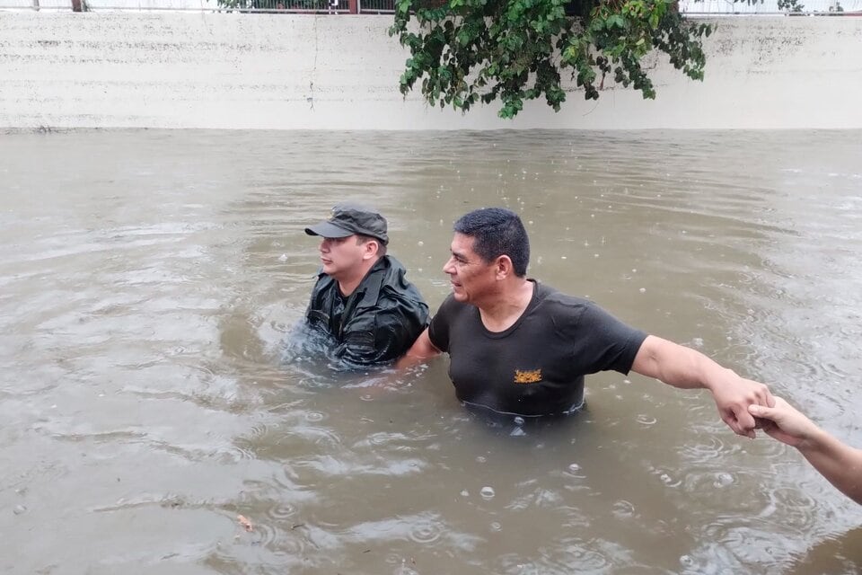 Corrientes, donde la semana pasada hubo importantes inundaciones, otra vez bajo alerta meteorológica.