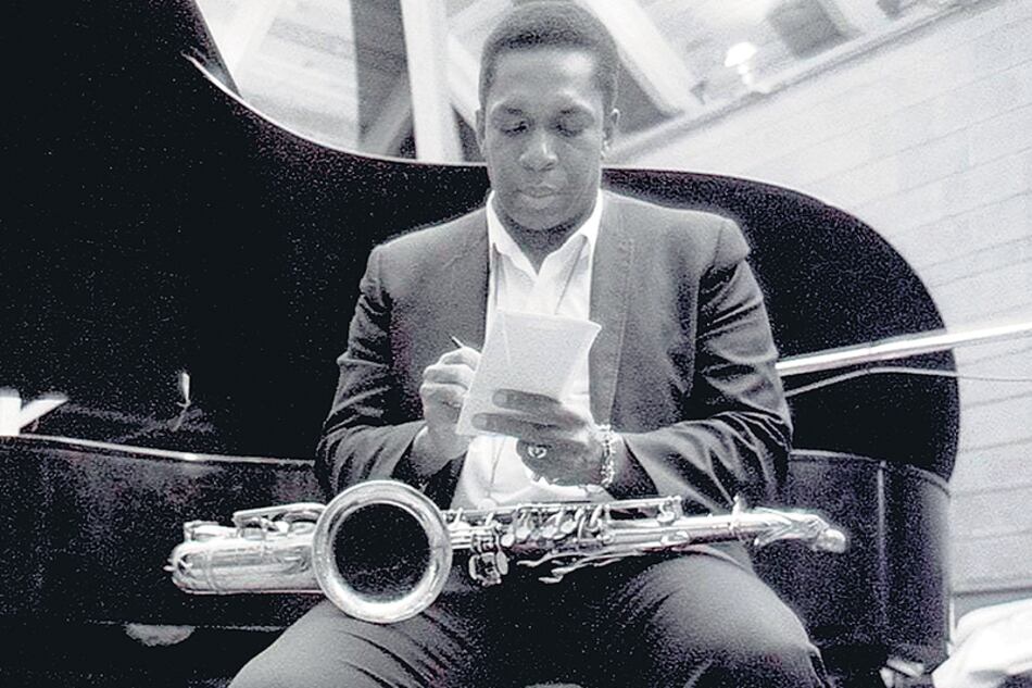 John Coltrane en el estudio de Rudy Van Gelder donde se registró la sesión perdida y ahora encontrada.