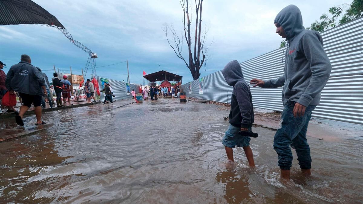 Las lluvias del fin de semana causaron inundaciones en toda la provincia.