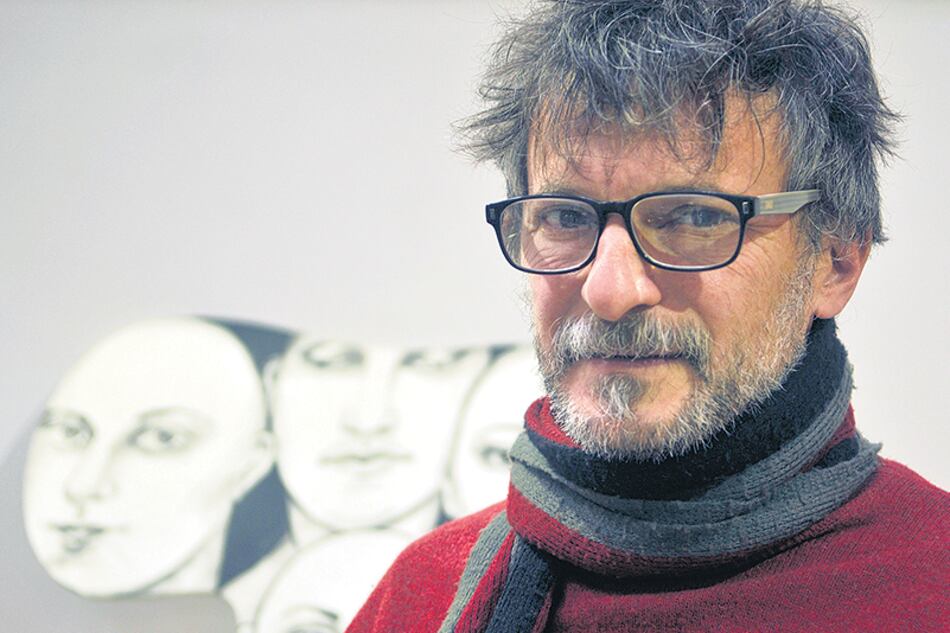 “El mural de Mirta está hecho con el destrozo que sufrimos los argentinos”, afirma Piterbarg.