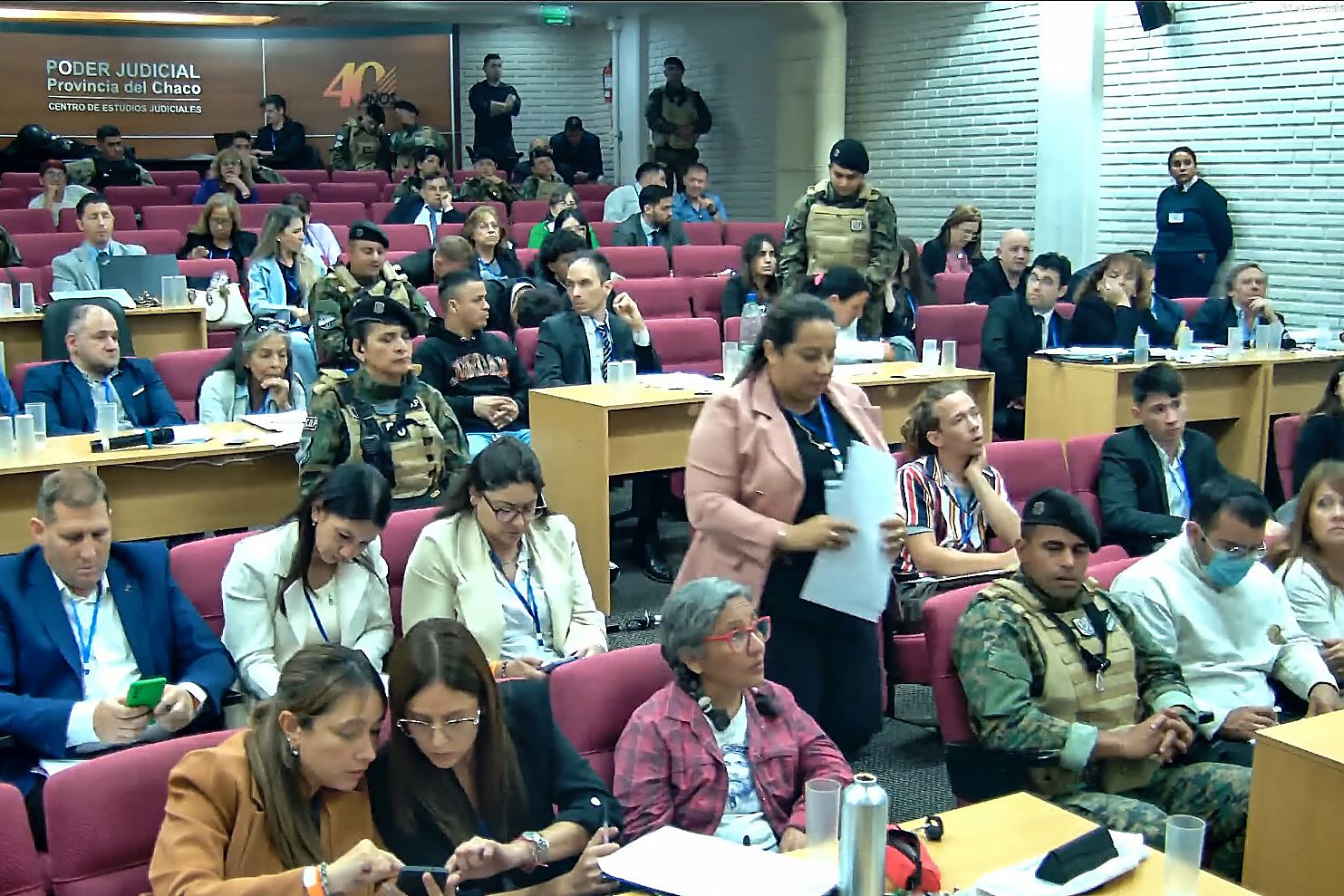 La primera audiencia por Cecilia Strzyzowski.