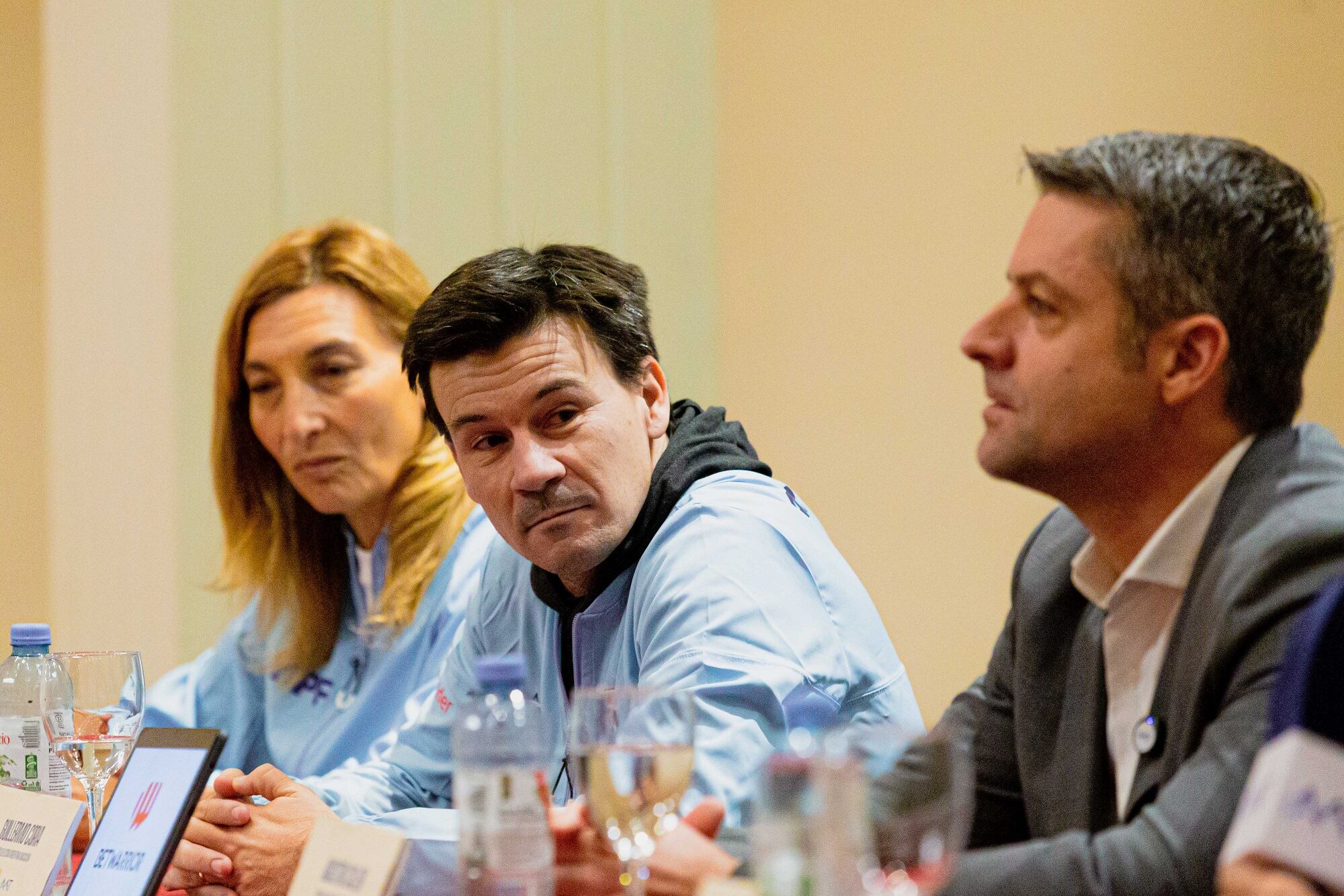 Guillermo Coria, en el anuncio oficial del equipo olímpico.