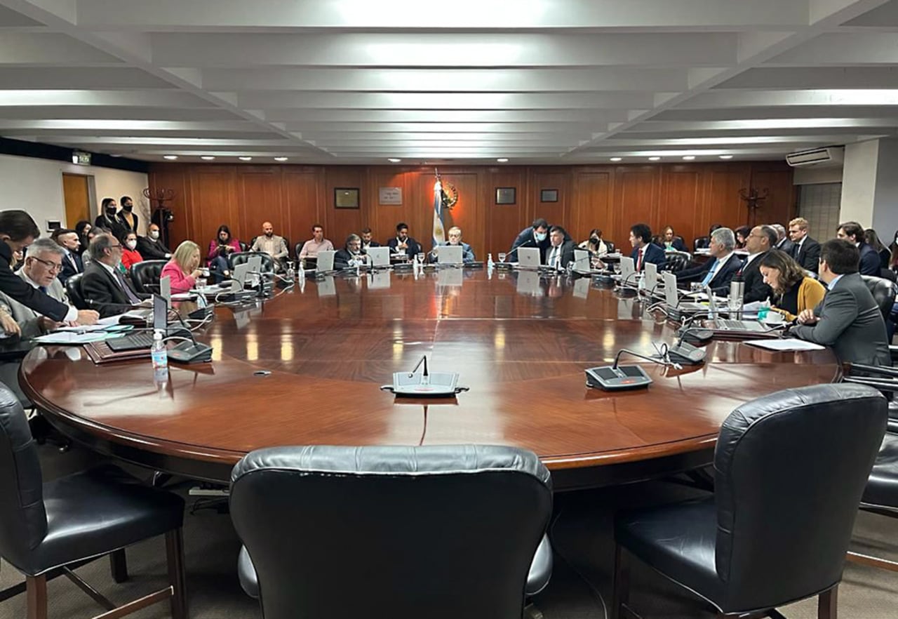 El Consejo de la Magistratura, durante una reunión.