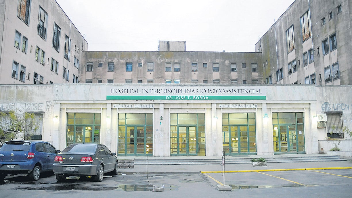 El Hospital Borda, donde Carbonell estaba internado en un pabellón que la Justicia había ordenado clausurar.